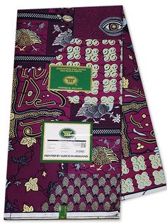 Vlisco Embellished Holland Wax Print | Vlisco Fabric